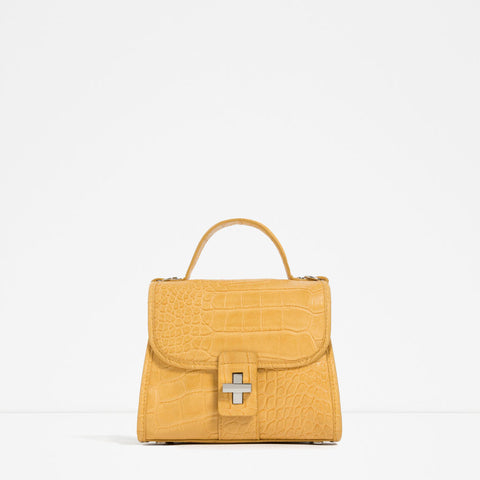 MINI EMBOSSED CITY BAG